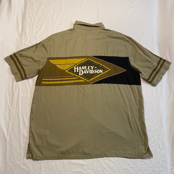 Vintage Harley Davidson Button Down Shirt - Picture 8 of 15